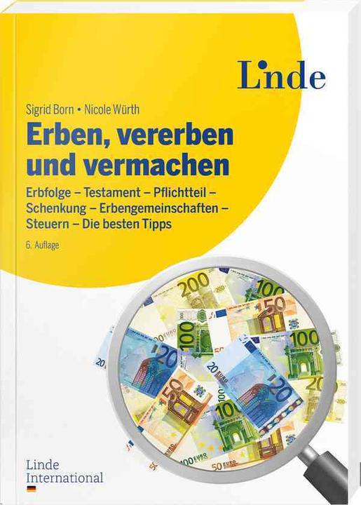 Produktbild Erben, vererben und vermachen (Deutsch, Sigrid Born, Nicole Würth, 2022)