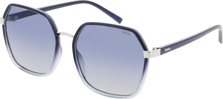 Silver, Transparent blue