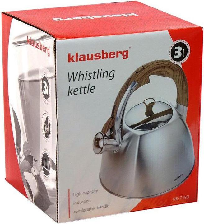 Produktbild Klausberg Kettle with whistle 3L KB-7193 (3 l)