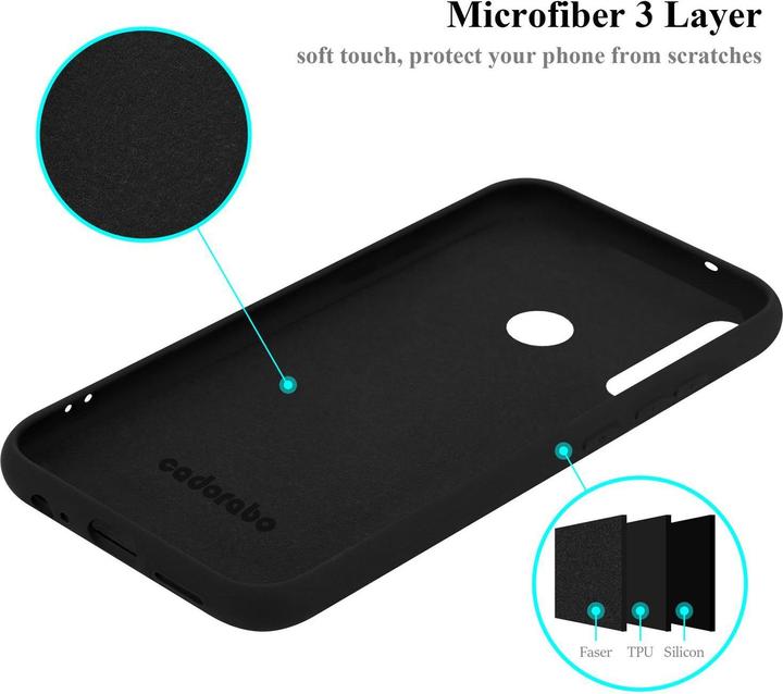 Produktbild Cadorabo TPU Liquid Silicone Case Cover (Huawei P40 Lite E)