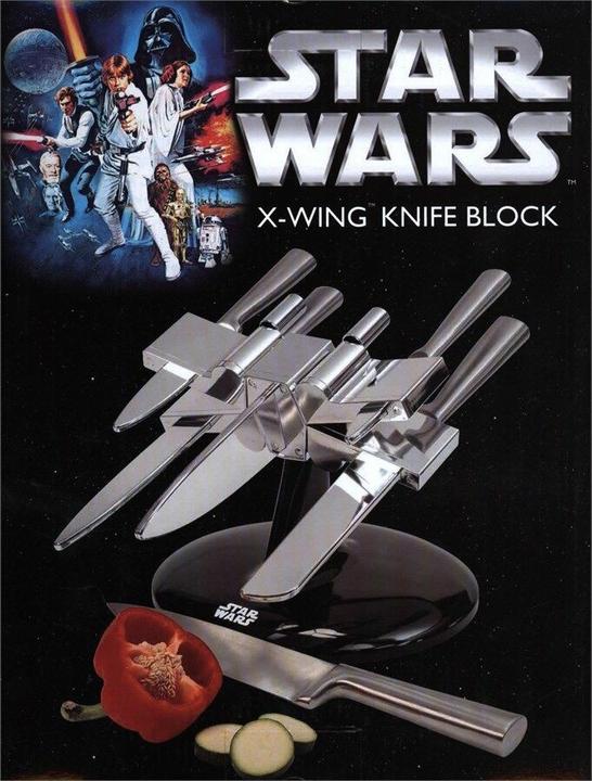 Actual product image EGLO Star Wars X-Wing Messerblock (5 Piece, Knife)