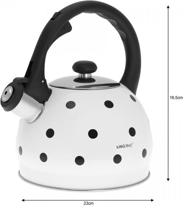 Produktbild Kinghoff 2.0L KH-1050 ENAMELED KITCHEN WITH POINTS (2 l)