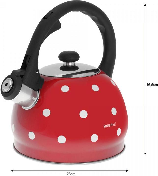 Immagine prodotto Kinghoff 2,0L KH-1049 CUCINA SMALTATA CON PUNTI (2 l)