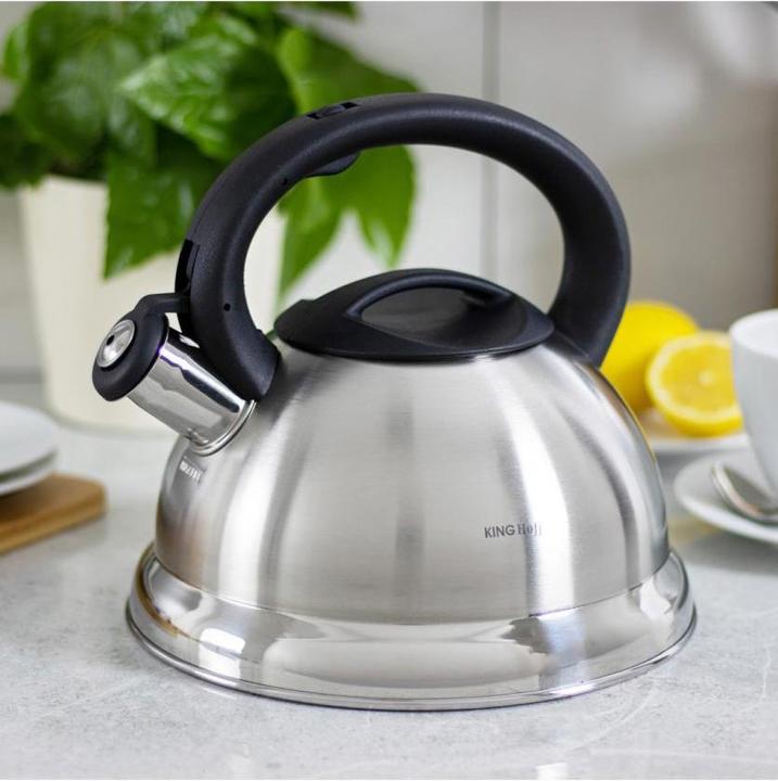 Produktbild Kinghoff Steel kettle with whistle 3 L KH-3236 (3 l)