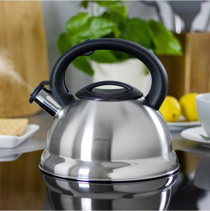 Produktbild Kinghoff Steel kettle with whistle 3 L KH-3236 (3 l)