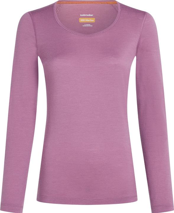 Icebreaker Femmes 200 Oasis L/S Scoop (S)