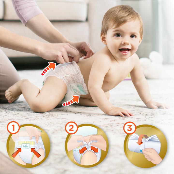 Immagine prodotto Pampers Premium Care (Dimensione 4, Pacco mensile, 114 Pezzo/i)