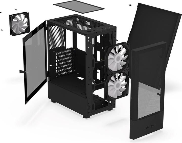 Actual product image Krux Vako (mATX, ATX, Mini-ITX)
