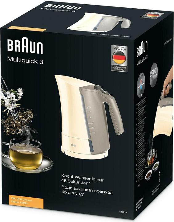 Actual product image Braun WK 300 (cream) Electric kettle (1.70 l)
