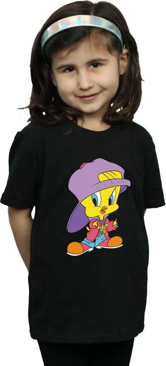 Immagine prodotto Looney Tunes Tweety Pie Hip Hop Maglietta Ragazze (140, 146)