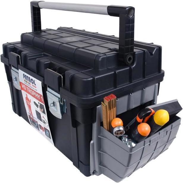 Actual product image Patrol TOOL BOX HD TROPHY 1 Black 595x345x355mm