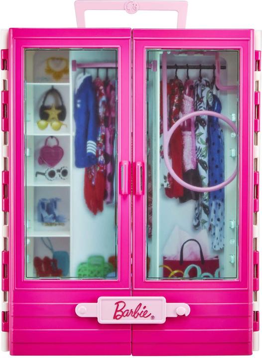 Actual product image Barbie Lalka - szafa + kabriolet zestaw prezentowy (GVK05)