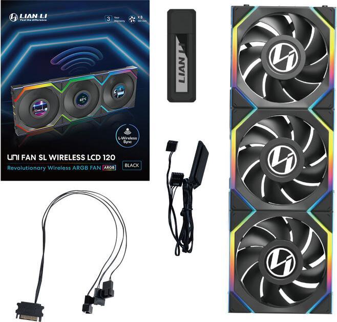 Actual product image Lian-Li UNI FAN SL Wireless (120 mm, 3 x)