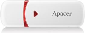 Image du produit Apacer USB 2.0 laikmena AH333 64GB (Balta) (64 Go, USB 2.0)