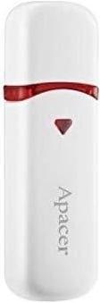 Image du produit Apacer USB 2.0 laikmena AH333 64GB (Balta) (64 Go, USB 2.0)
