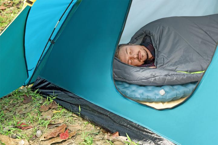 Actual product image Bestway AlpineLite™ inflatable single XL sleeping pad for mummy sleeping bags 183 x 63.5 x 7.5 cm