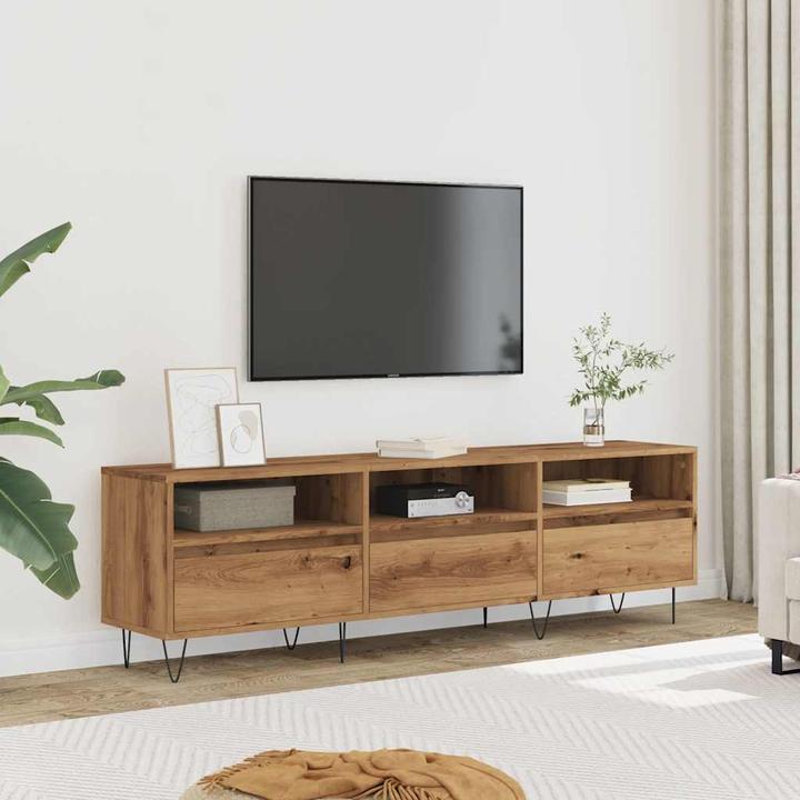 Image du produit VidaXL TV Schrank Lowboard Fernsehschrank Fernsehtisch TV Möbel Artisan-Eiche