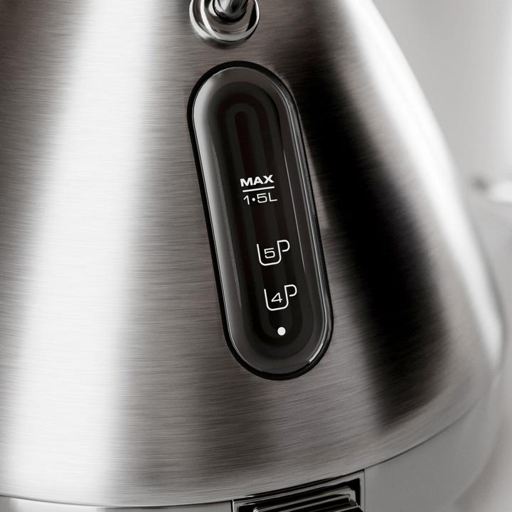 Productafbeelding Morphy Richards 100130 elektrische virdulys 1.5 L 3000 W Geborsteld staal (1.50 l)