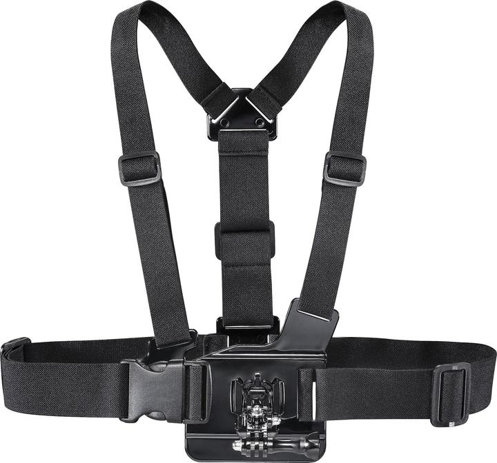 mantona Brustgurt steady für GoPro (Hero 3, Hero 4, Diverse, Hero 2, hero 5, Hero 7)