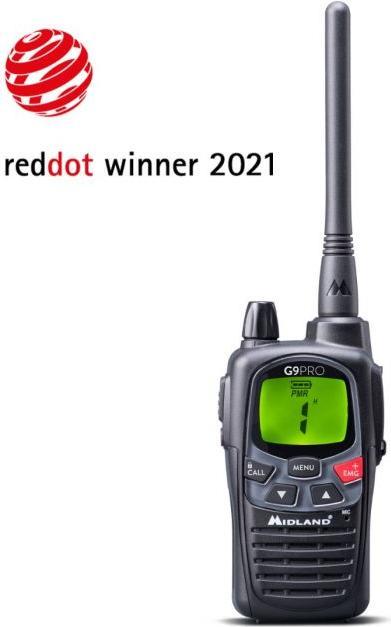 Immagine prodotto Midland G9 Pro 4 confezioni, PMR446 (12 km)