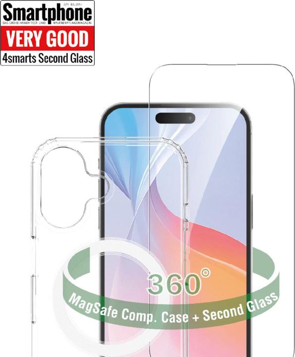 Produktbild 4smarts 360° Premium Protection Set (1 Stück, Apple iPhone 16)