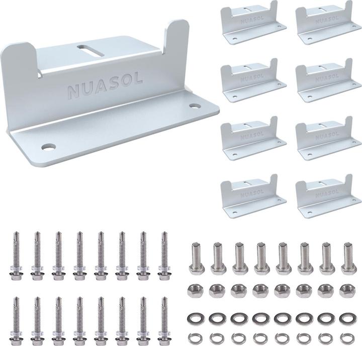 Actual product image Nuasol Z-bracket for photovoltaic solar modules