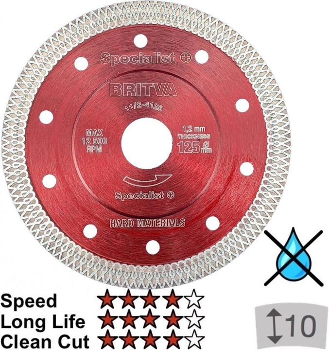 Actual product image Deim. disk. BRITVA 125x1,2x22 mm