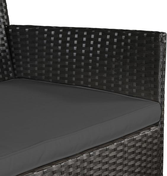 Produktbild Juskys Polyrattan Sitzgruppe Fort Myers