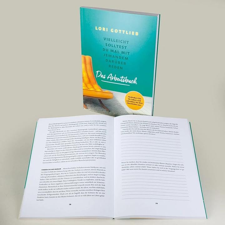 Produktbild Hanserblau Vielleicht solltest du mal mit jemandem darüber reden – Das Arbeitsbuch (Deutsch, Lori Gottlieb, 2022)