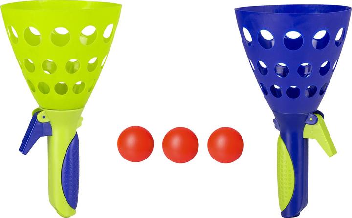 Actual product image Idena Catch ball game XXL Set of 2 incl. 3 balls