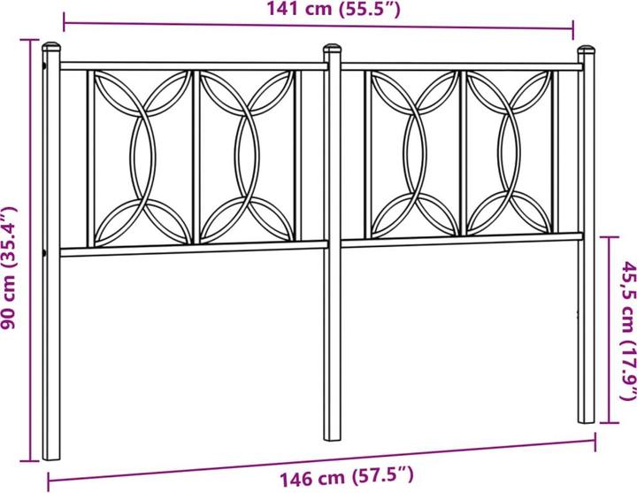 Immagine prodotto VidaXL La§In (146 x 3 x 90 cm)