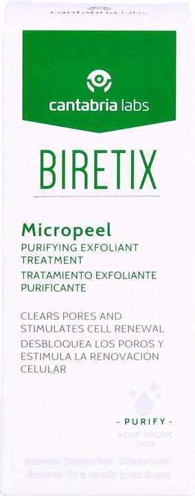 Image du produit Biretix Micro-exfoliant pour nettoyer les pores en profondeur et éliminer les impuretés, 50 ml de gel (Gommage, 50 ml)