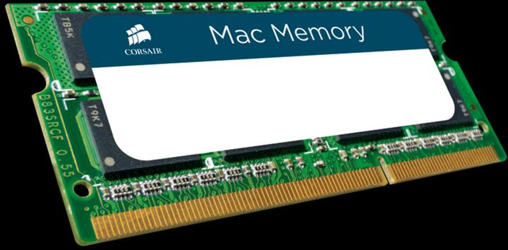 Produktbild Corsair Mac Memory (1 x 4GB, 1333 MHz, DDR3-RAM, SO-DIMM)