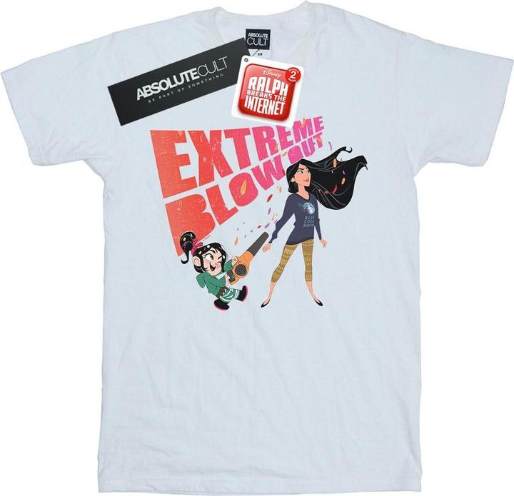 Immagine prodotto Disney Wreck It Ralph Pocahontas And Vanellope Maglietta Ampia Donna (XL)