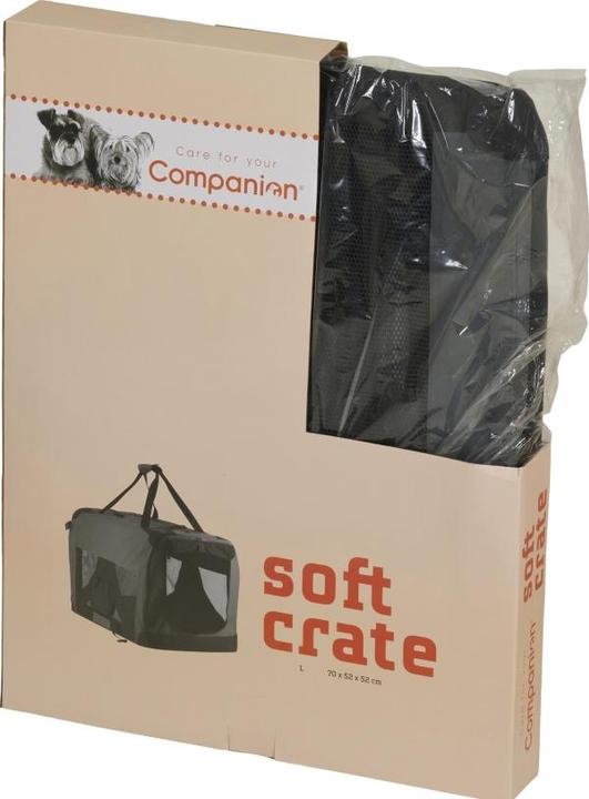 Companion Pet Soft Crate grey/black L (Cat)