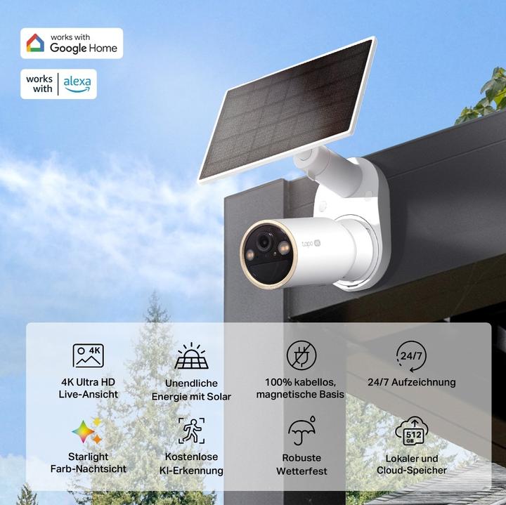 Image du produit TP-Link Tapo C460 KIT (3840 x 2160 pixels)