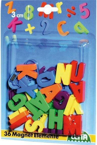 Actual product image Lena magnetic letters (36 x)