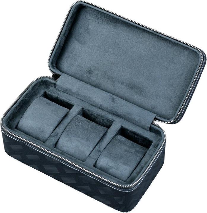 Produktbild Atelier Farel Leder-Uhrenetui ZIP Premium - 3 Uhren