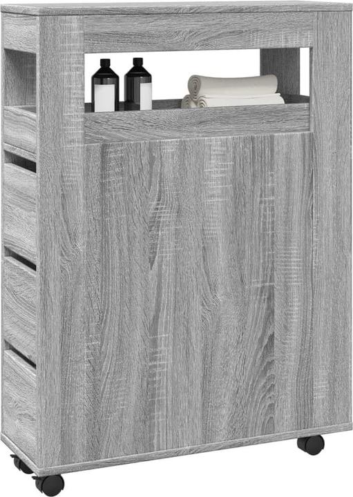 Immagine prodotto VidaXL Mobile bagno stretto con rotelle