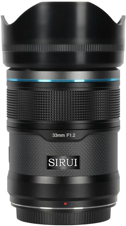 Sirui Sniper 33mm F1.2 APSC Auto-Focus Lens (Fuji X-Mount, Black, Carbon Fiber) (Fujifilm X, APS-C / DX)