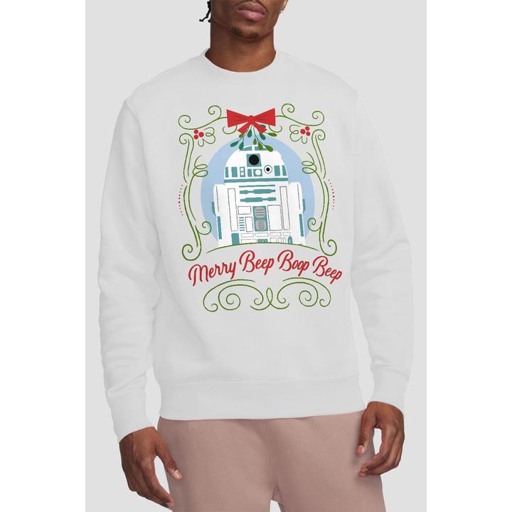 Image du produit Star Wars - Sweat MERRY BEEP BOOP BEEP - Adulte (M)