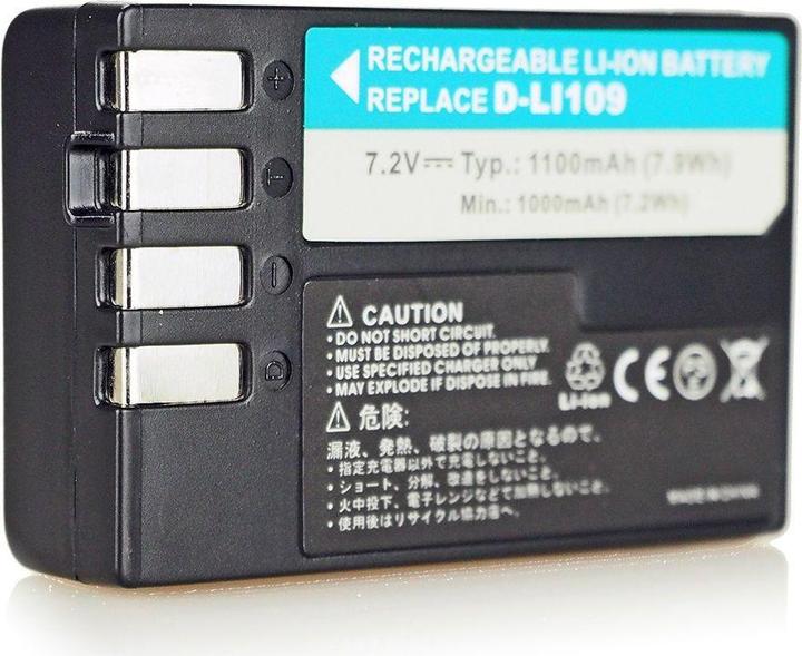 Immagine prodotto 2-Power Batteria per DBI9958A a 2 potenze (D-LI109) (Accumulatore di carica elettrica)