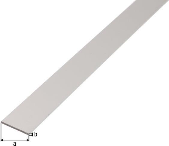 Actual product image Magni Alberts 473051 Flat bar aluminium, silver anodised 1000 x 40 x 3 mm