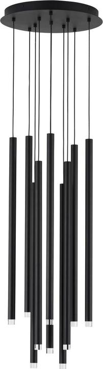 Actual product image Nova Luce DANDIA LED pendant light black 69W warm white 72x40,5cm dimmable 9540204