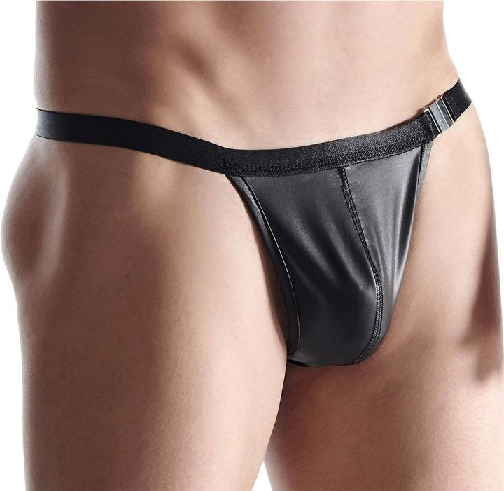 Actual product image Regnes Fetish Planet Wetlook Thong mit Schnalle (M)