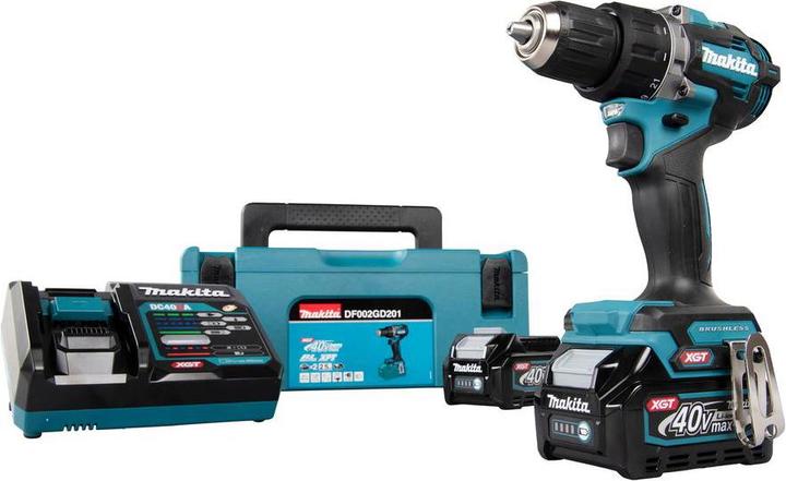 Productafbeelding Makita Accu boor/schroefmachine DF002GD201 40V Max XGT (Oplaadbare batterij)