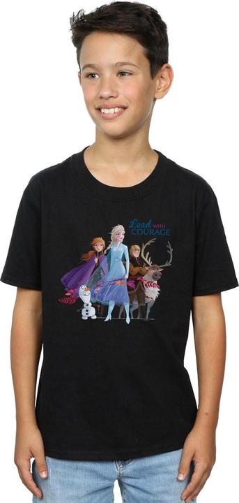 Actual product image Disney Boys Frozen 2 Lead With Courage T-Shirt (116)