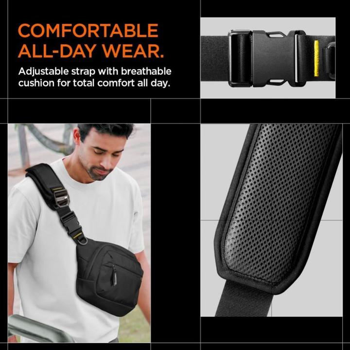 Produktbild Spigen KD410 Sling Bag Klasden - Black