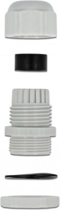 Produktbild Delock Kabelverschraubung PG25, 35mm, 10 Stück, Grau