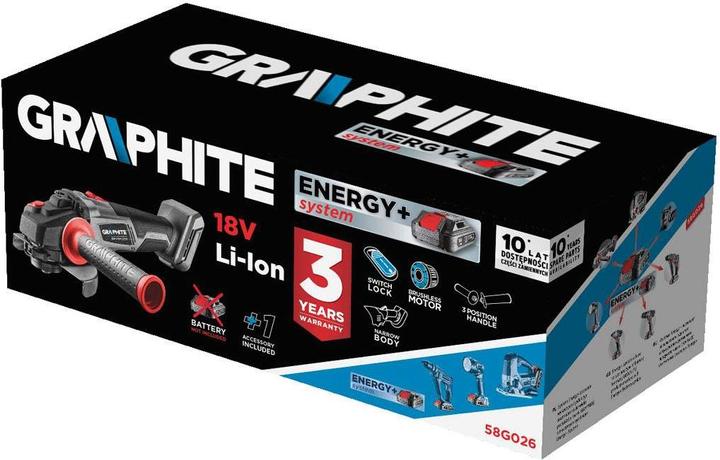 Immagine prodotto Graphite Smerigliatrice 58G026 (125 mm)